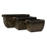 Denet Planters with Cotton Material Finish - Set of 3
