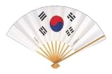 国旗扇子　韓国