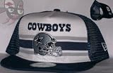 Dallas Cowboys Two Tone Mesh Trucker Snapback Hat Cap