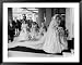 Prince Charles and Princess Diana After Their Wedding at St Pauls Cathedral Collections Framed Photographic Poster Print, 49x39