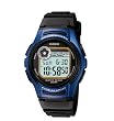 Casio #W213-2AV Men's 5 Alarm Countdown Timer Watch