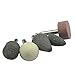 5pc Mounted Point Grinding Stone Set Polishing Drill Bits Grinder 1/4 Inch Shank