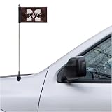 Mississippi State Bulldogs Maroon Car Antenna Flag