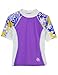 Tuga Girls Two-Piece Short Sleeve Swimsuit Set 2-14Years, UPF 50+ Sun Protection
