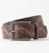 Nollie Wave Stitch Belt - Brown X Lrg