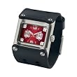 Nike Sledge AQ Analog Watch - Black/Sport Red - WC0064-012