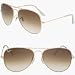 2012 RAY BAN AVIATOR LARGE METAL Sunglasses - Gold/Brown...