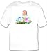 T-shirt with tank, cat, fish, aquarium