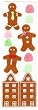 Martha Stewart Crafts Gingerbread Felt Stickers