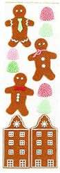Martha Stewart Crafts Gingerbread Felt Stickers