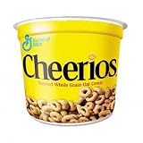General Mills Cheerios Cereal Cup, 1.3-Ounce (Pack of 12)