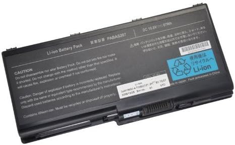 Replacement Laptop Battery for Toshiba PA3729U-1BAS / PA3730U-1BRS / PA3729U-1BRS (Single Pack)
