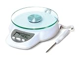 Healthy Diet Scale with Food Temperature Probe, check the calorie and cholesterol content