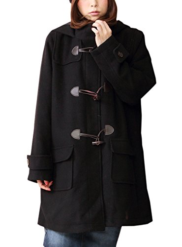 (Goldjapan)ゴールドジャパン 大きいサイズ 大きいサイズ レディース ゆったり ダッフルコート 体型カバー