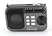 Anncia New Portable FM/AM/SW radio Speaker with Micro TF card and USB flash driver MP3 player. (1106 Grey)