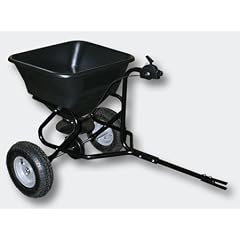 Wiltec Streuwagen 30 kg mit Luftreifen f�r Aufsitzm�her