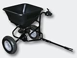 Wiltec Streuwagen 30 kg mit Luftreifen f�r Aufsitzm�her