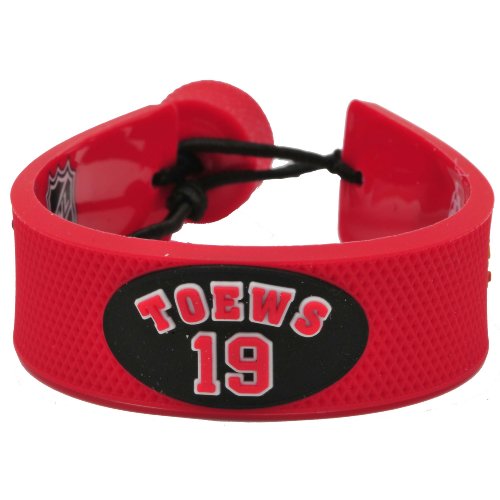 Jonathan Toews Team Color NHL Jersey Bracelet