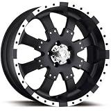 Ultra Wheels Goliath RWD Type 223/224 Matte Black Wheel with Diamond Cut (22x9.5/8x4.5)
