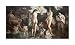 Judgement of Paris by Anselm friedrich Feuerbach. Size 21.75 inches width by 11.27 inches height. High Quality Art Poster Print
