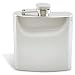 Mirror Finish Rimless Wine Flask - 6 Oz