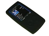 BLACK Skin Case Cover for Sony Walkman Video NW-A800 NW-A805, NW-A806 & NW-A808 Skin NWZ-A815, NWZ-A816 & NWZ-A818 ( NWZA815, NWZA816 & NWZA818 ) + screen protector