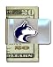 Washington Huskies Steel Money Clip