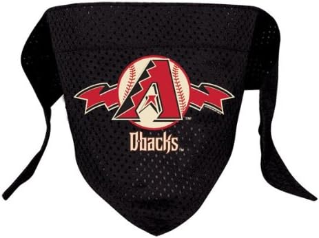 DoggieNation 716298009259 Large Arizona Diamondbacks Mesh Dog Bandana