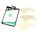 Sports : Finne Surf FCS M3 Glass Flex Natural Tri Fin Set