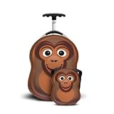 “Congo” the monkey Cutie trolley case and back pack