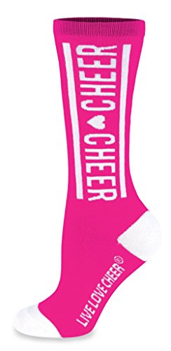 Chasse Knee-High Cheer Sock Bpk/Wht Adult