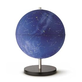Nova Rico 30cm Linea Stellare Illuminated Globe Shows Map of Sky