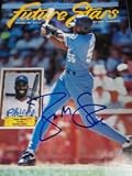 Signed McRae, Brian (Kansas City Royals) Future Stars Magazine 11/1991