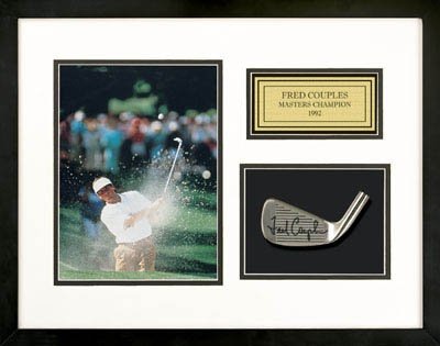 Pro Tour Memorabilia Fred Couples - Club Head Series - Model 71035A-35B Golf Framed Photo Print
