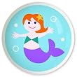 Mermaids Orange Mermaid Knob by Olive Kids