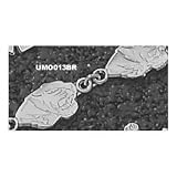 Missouri Tigers Solid Sterling Silver Tiger Head Bracelet 7 3/4''
