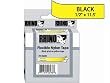 DYMO Rhino Pro 1/2 Inch x 11.5 Feet Yellow Flexible Industrial Strength Nylon Labels (18490)