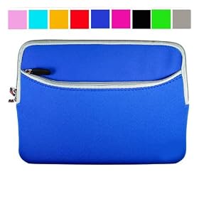 Neoprene Pocket Carrying Case for Lenovo Thinkpad X200 X200s Tablet Notebook (Lenovo Notebook Not Included)
