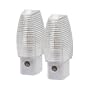 AmerTac 71056CC Classic Faceted Night Light, Clear, 2-Pack