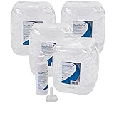 HEALTHLIFE Ultrasound Gel Bulk Buy Wholesale 5 Litres with refill bottle - Clear