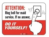 Laughter Revolution Sign Ring Bell Maid Srevice (Pack of 5)