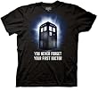 Doctor Who You Never Forget Your First Doctor T-shirt