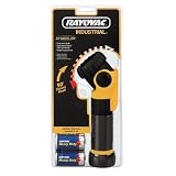Rayovac 2D Industrial Swivel Flashlight with Two HD D Size...