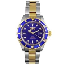 Men's Automatic Pro Diver G3 stainless Steel and 23kt goldplated