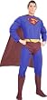 Adult's Muscle Chest Superman Costume (Size: Large)