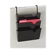 Rubbermaid Sensations 3-Pocket Smoke Hanging File Set for Partitions (12853)