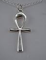 A Smaller Ankh Pendant in Sterling Silver