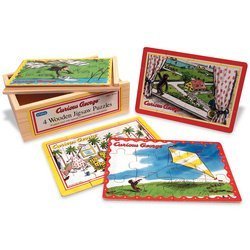 CURIOUS GEORGE JIGSAW PUZZLES