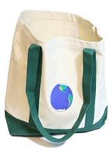 Earth 12 oz. Canvas Boat Tote in Green