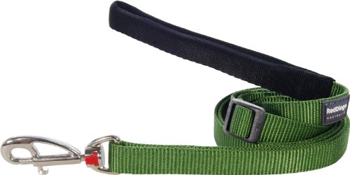 Red Dingo Classic Dog Lead, Small, Green